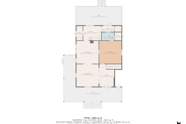 602 Allison Ave SW, Roanoke, VA 24016 - floor plan / room layout