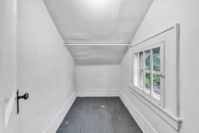 1129 Howbert Ave SW, Roanoke, VA 24015 - bonus room featuring vaulted ceiling, wood-type flooring, and baseboards