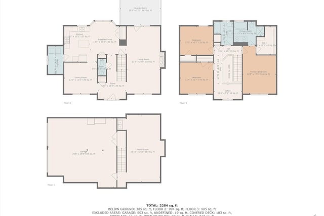 135 Sapphire Ave, Christiansburg, VA 24073 - home floor plan