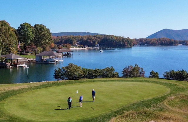 103 Retreat Ln, Huddleston, VA 24104 - view of property's community with a water and mountain view and golf course view