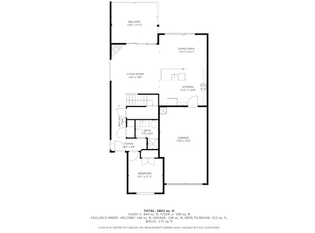 103 Retreat Ln, Huddleston, VA 24104 - room layout