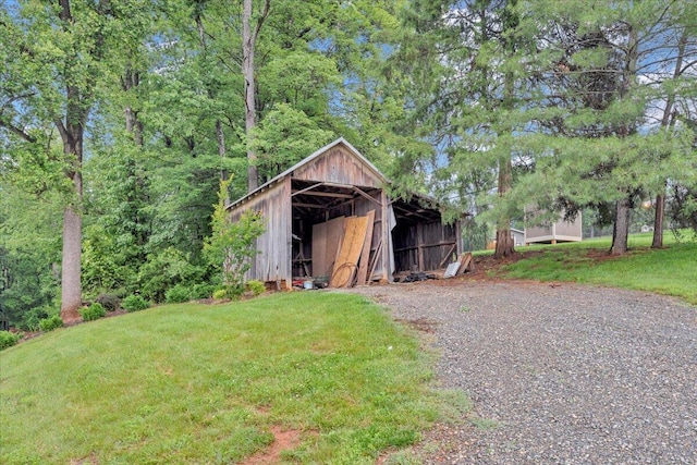 20728 Virgil H Goode Hwy, Rocky Mount, VA 24151 - view of pole building featuring a lawn