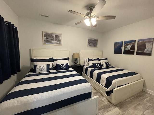 1175 Mariners Way Unit 58, Huddleston, VA 24104 - bedroom featuring ceiling fan and baseboards