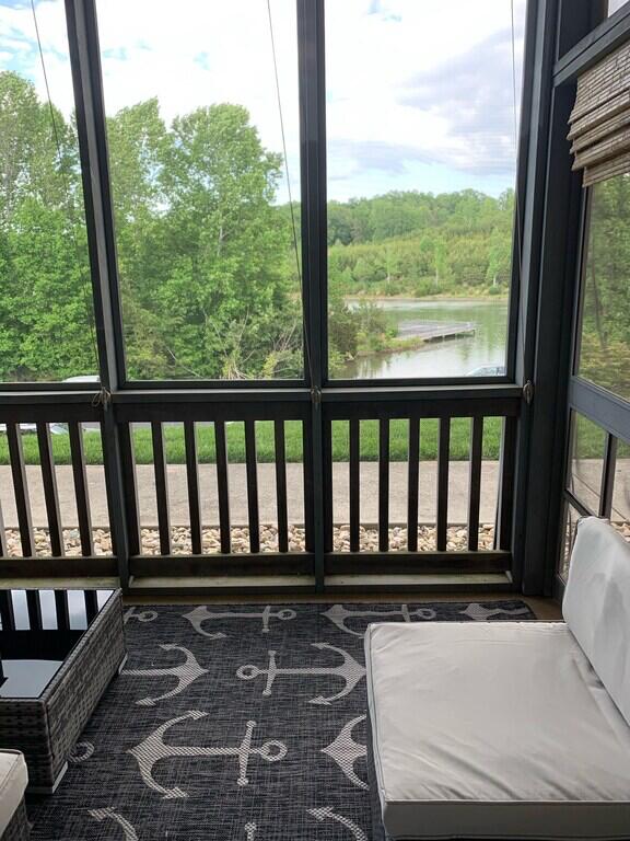 1175 Mariners Way Unit 58, Huddleston, VA 24104 - bedroom with a water view