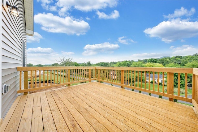 5247 Arrowhead Trl, Salem, VA 24153 - view of deck