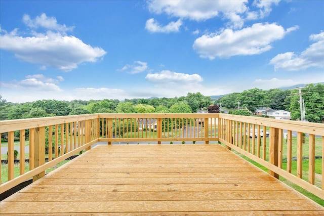5247 Arrowhead Trl, Salem, VA 24153 - view of wooden deck