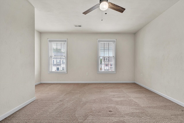 4210 Hannah Belle Way, Roanoke, VA 24018 - carpeted spare room featuring a ceiling fan and baseboards