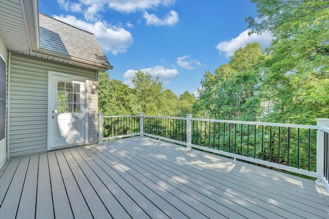 828 Ray St, Roanoke, VA 24019 - view of wooden deck