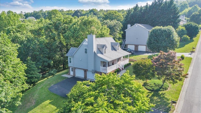 828 Ray St, Roanoke, VA 24019 - aerial view of property and surrounding area