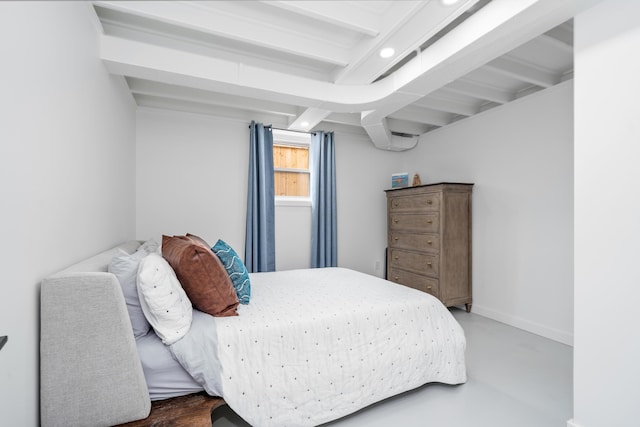 2561 Inglewood Rd SW, Roanoke, VA 24015 - bedroom featuring finished concrete flooring