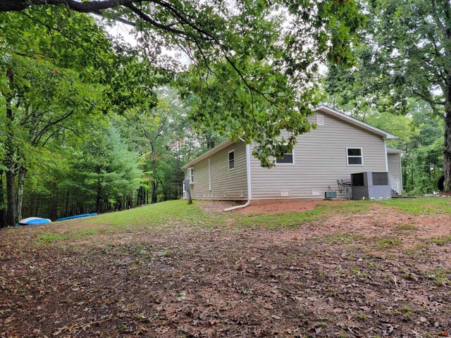 640 Cooks Knob Rd, Ferrum, VA 24088 - view of property exterior featuring central AC unit