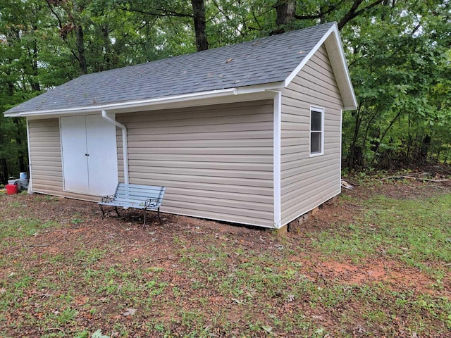 640 Cooks Knob Rd, Ferrum, VA 24088 - view of shed with view of wooded area