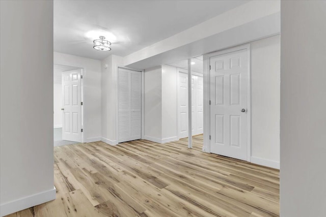 201 Forest Ridge Dr, Vinton, VA 24179 - unfurnished room featuring baseboards and wood finished floors