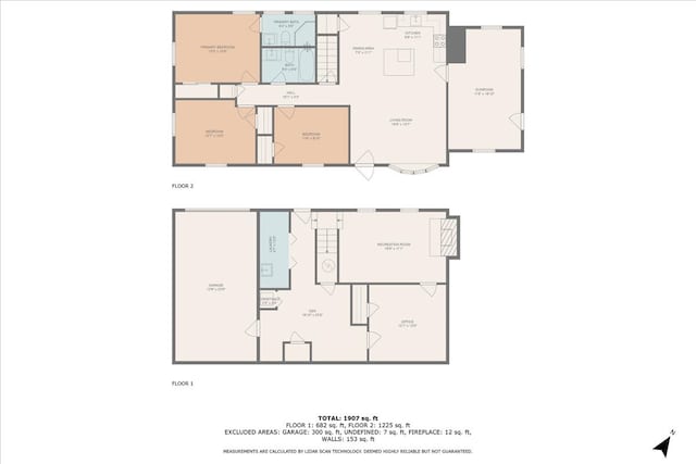 201 Forest Ridge Dr, Vinton, VA 24179 - floor plan / room layout