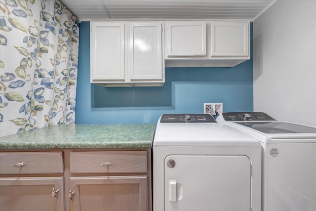 590 Keystone Dr NW, Christiansburg, VA 24073 - laundry room with cabinet space and washing machine and clothes dryer