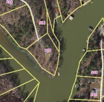 508 Hemlock Shores Dr, Goodview, VA 24095 - aerial map of property and surrounding area