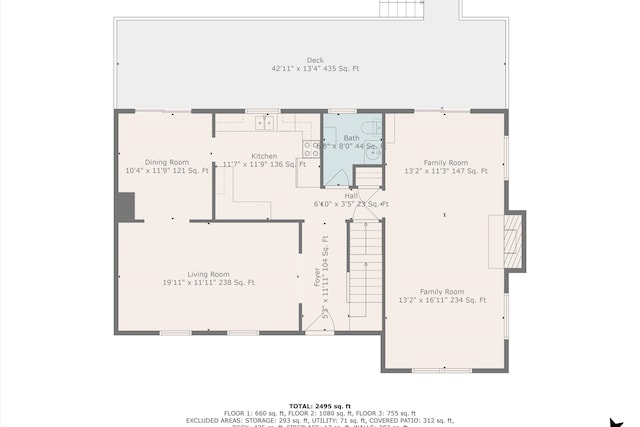 508 Hemlock Shores Dr, Goodview, VA 24095 - floor plan / room layout