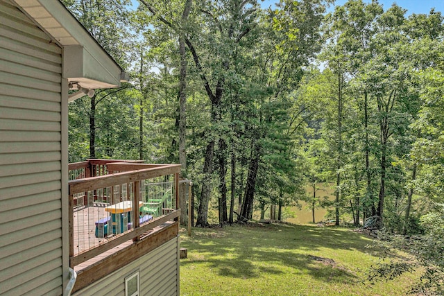 508 Hemlock Shores Dr, Goodview, VA 24095 - view of grassy yard