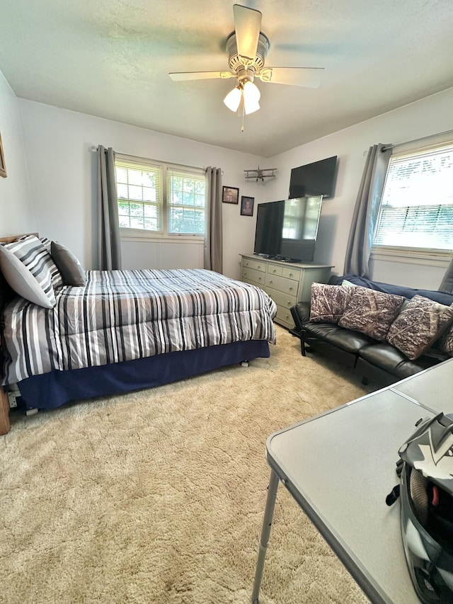 104 Wintergreen Ave, Clifton Forge, VA 24422 - carpeted bedroom featuring ceiling fan