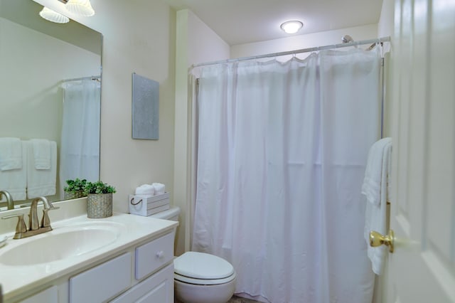 1103 Mariners Way Unit 5, Huddleston, VA 24104 - bathroom featuring vanity, toilet, and a shower with shower curtain