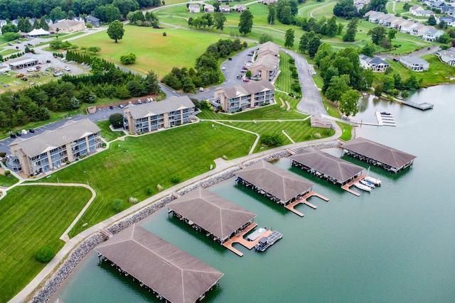 1103 Mariners Way Unit 5, Huddleston, VA 24104 - drone / aerial view of a large body of water