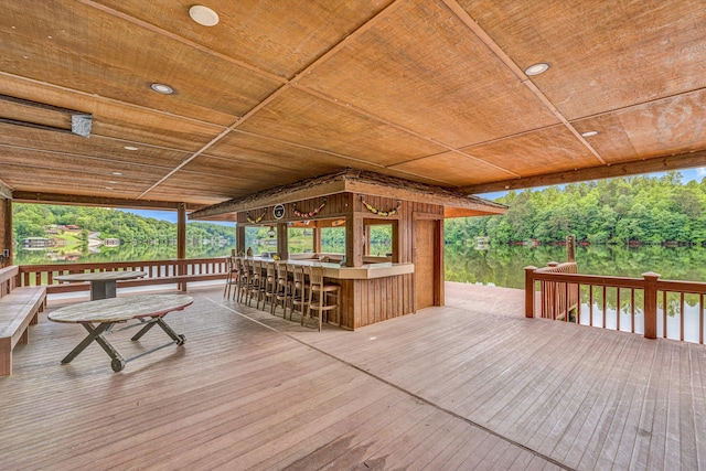 510 Crestview Rd, Wirtz, VA 24184 - view of deck