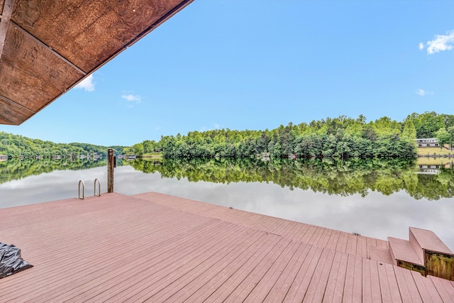 510 Crestview Rd, Wirtz, VA 24184 - dock area with a water view