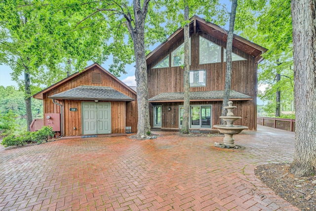 510 Crestview Rd, Wirtz, VA 24184 - chalet / cabin with roof with shingles
