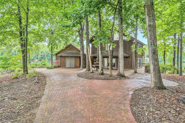 510 Crestview Rd, Wirtz, VA 24184 - view of front of property with an outdoor structure