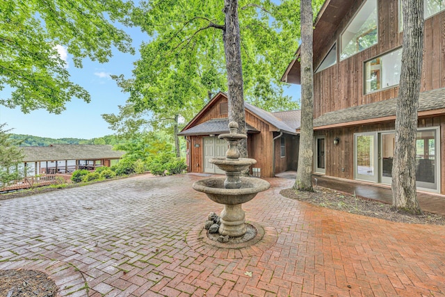 510 Crestview Rd, Wirtz, VA 24184 - view of patio / terrace