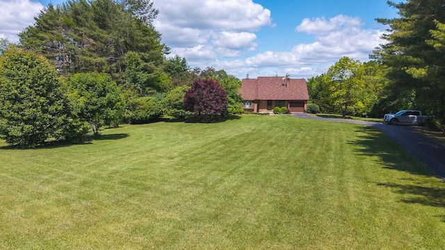 1978 Laurel Creek Rd NE, Pilot, VA 24138 - view of grassy yard featuring asphalt driveway