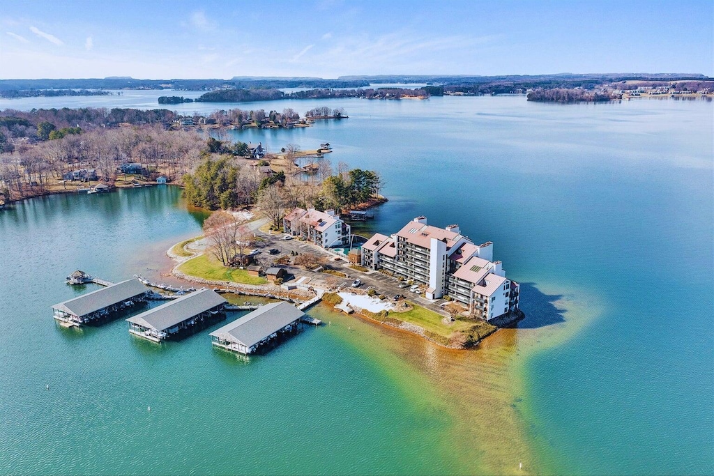 6605 Smith Mountain Rd Unit 233, Penhook, VA 24137 - bird's eye view of a nearby body of water
