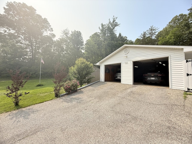 3135 Doe Run Rd, Rocky Mount, VA 24151 - view of detached garage
