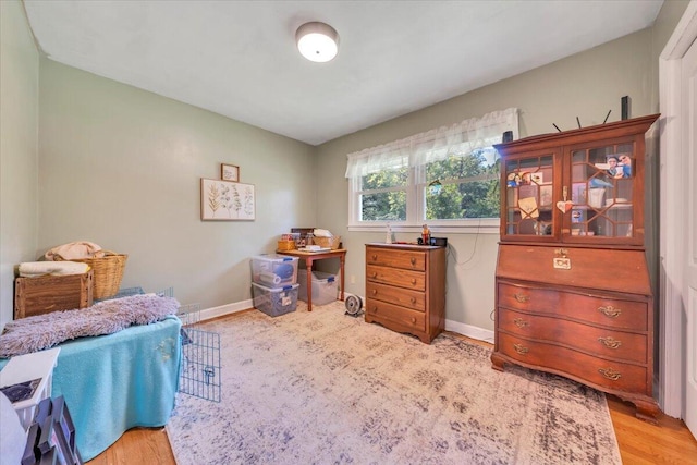 3135 Doe Run Rd, Rocky Mount, VA 24151 - bedroom featuring baseboards and light wood-style floors
