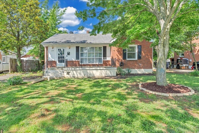 4708 Pawling St NW, Roanoke, VA 24012 - view of front of property featuring brick siding, a chimney, and board and batten siding