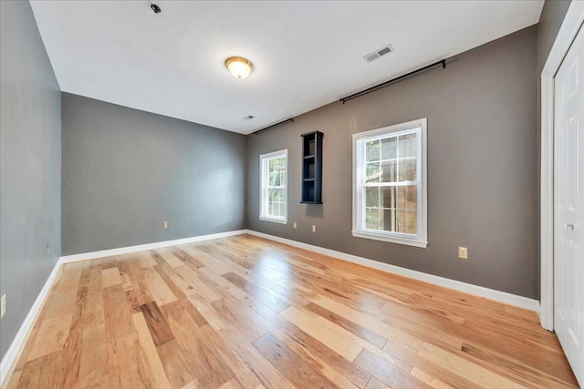 2208 Jefferson St SE Unit 104, Roanoke, VA 24014 - spare room with light wood-style floors and baseboards
