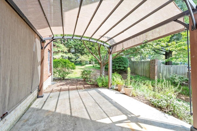 2208 Jefferson St SE Unit 104, Roanoke, VA 24014 - view of patio / terrace with a pergola