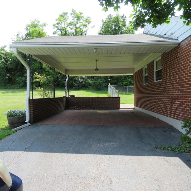 383 Main St, New Castle, VA 24127 - view of parking with asphalt driveway