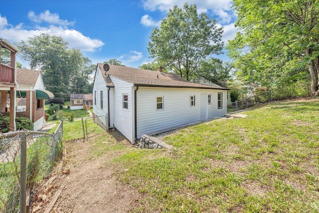 2109 Colgate St NE, Roanoke, VA 24012 - back of property featuring a chimney