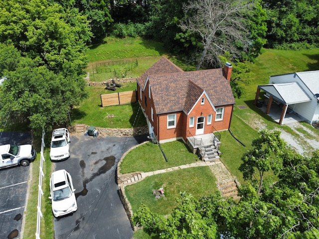 2221 W Main St, Salem, VA 24153 - aerial view of property and surrounding area