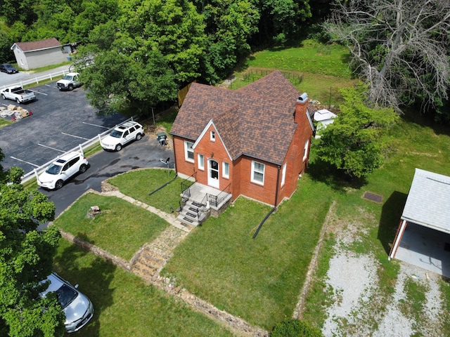 2221 W Main St, Salem, VA 24153 - aerial view of property and surrounding area