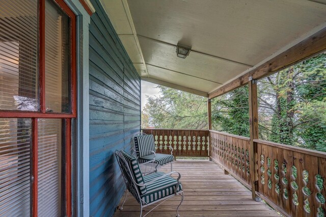 515 Elm Ave SW, Roanoke, VA 24016 - view of wooden terrace