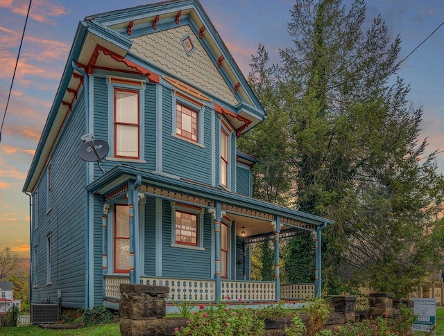 515 Elm Ave SW, Roanoke, VA 24016 - victorian house with covered porch