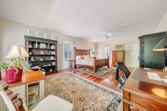 1425 Cravens Creek Ln SW, Roanoke, VA 24018 - bedroom with wood finished floors and an office area