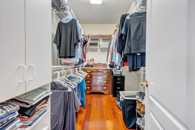 1425 Cravens Creek Ln SW, Roanoke, VA 24018 - spacious closet with wood finished floors