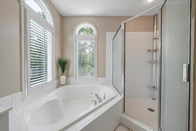 1425 Cravens Creek Ln SW, Roanoke, VA 24018 - full bathroom with a shower stall and a bath