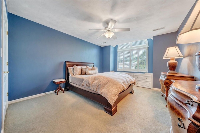 1425 Cravens Creek Ln SW, Roanoke, VA 24018 - carpeted bedroom with baseboards and a ceiling fan