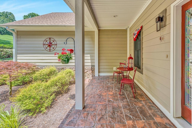 480 Winding Waters Dr, Moneta, VA 24121 - view of covered porch