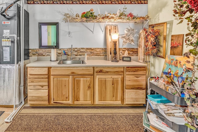 480 Winding Waters Dr, Moneta, VA 24121 - bar featuring a sink