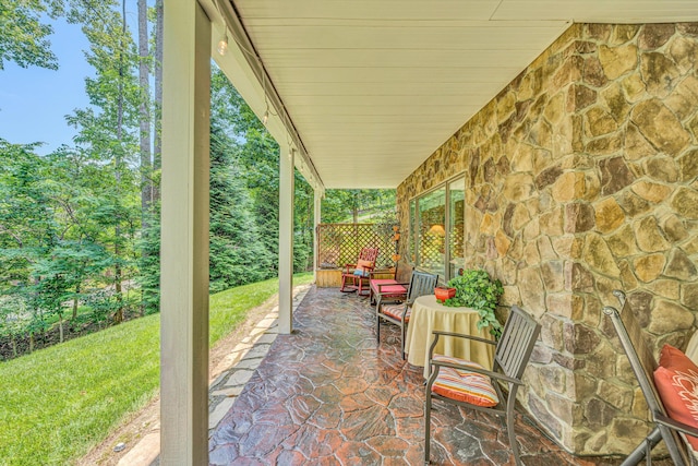 480 Winding Waters Dr, Moneta, VA 24121 - view of patio / terrace
